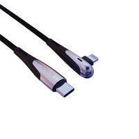 ROMOSS 罗马仕 CB170 Type-C转Lightning 20W 数据线 尼龙编织 1m 黑色