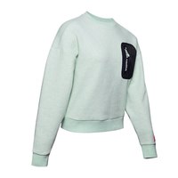 UNDER ARMOUR 安德玛 Summit 女子运动卫衣 1359152-335 绿色 L