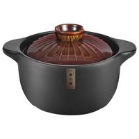 曼达尼 砂锅(4.5L、陶瓷、赤铜红褐)