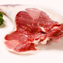 Grand Farm 大庄园 鲜京采新西兰原切去骨羊后腿肉2kg 京东自有品牌 进口羊肉