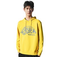 TOREAD 探路者 男子运动卫衣 TAUH91925-B02X 黄色 XL