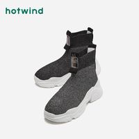 hotwind 热风 H97W8805 女士厚底休闲靴