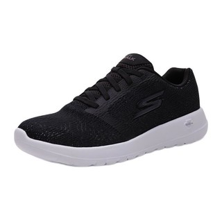 SKECHERS 斯凯奇 Go Walk Max 男子休闲运动鞋 54607/BKW 黑色/白色 39.5