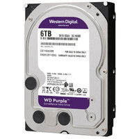 Western Digital西部数据(WD)紫盘 6T 企业监控安防录像台式机械硬盘SATA6Gb/s WD60/62EJRX