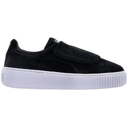 PUMA 彪马 Basket Platform Strap Velvet Rope Platform Sneakers