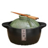 松纹堂 砂锅(23cm、4.5L、陶瓷、翡翠绿)