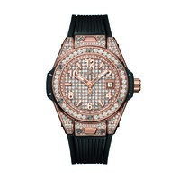 HUBLOT 宇舶 BIG BANG系列 一键式王金满钻款 33毫米自动上链腕表 485.OX.9000.RX.1604