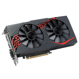 ASUS 华硕 EX Radeon RX 580 显卡 8GB 黑色