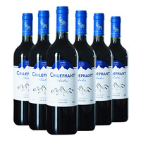 CHILEPHANT 智象 智利安第斯西拉干红葡萄酒750ml*6整箱 原瓶进口