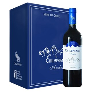 CHILEPHANT 智象 安第斯西拉干型红葡萄酒 6瓶*750ml