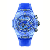 HUBLOT 宇舶 BIG BANG系列 UNICO蓝色蓝宝石迷彩腕表 411.JL.0190.RX.CAM22