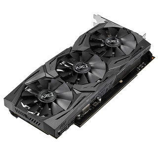 ASUS 华硕 AREZ-STRIX-RXVEGA56-O8G-GAMING 显卡 8GB 黑色