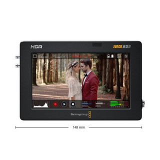 Blackmagic Video Assist 5英寸/7英寸 BMD监视器摄影像机单反录机示波器 Video Assist 5” 12G HDR 标配