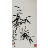 朶雲軒 郑板桥《秋声》34x66cm 宣纸 镜框