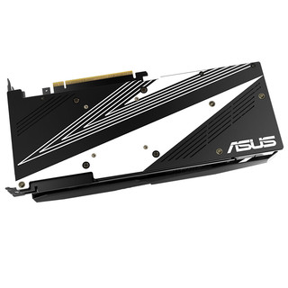 ASUS 华硕 DUAL-GeForce-RTX 2080-O8G 显卡 8GB 黑色