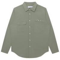 GXG 男士长袖衬衫 GB103698K 绿色 XL