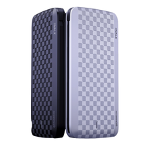 iWALK 爱沃可 UBT8000X 移动电源数据线二合一 银色 8000mAh Type-C/Micro-B 2.4A