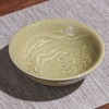 观复博物馆 越窑龙纹茶盏 10.9x3.9cm 秘色瓷茶杯 家用品茗主人杯