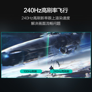 ANTGAMER/蚂蚁电竞27英寸高清快速IPS 240Hz刷新 1ms响应 HDR技术 广色域 升降旋转 电竞显示器 ANT27TFS