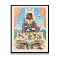 维格列艺术 戴大山版画 《乐园系列》80x60cm 限量99版