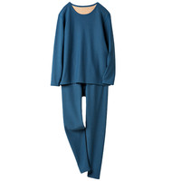 COSMO LADY 都市丽人 男士保暖内衣套装 4W11A4 墨绿 XXXL