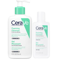 CeraVe 适乐肤 修护保湿净颜泡沫啫喱 236ml+88ml