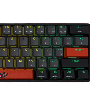 SKYLOONG 晓系列 61键 蓝牙双模机械键盘 黑色 极客巧克力机械银轴 RGB