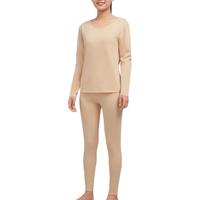 YOUR SUN 宜而爽 女士保暖内衣套装 14200113169 肤色 XL