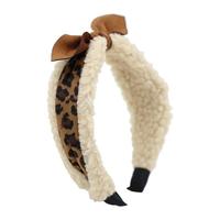 she’s colour SC9087 豹纹发箍 米色