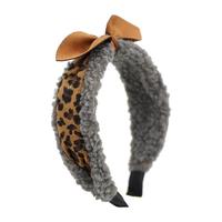 she’s colour SC9087 豹纹发箍 灰色