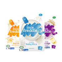 LittleFreddie 小皮 有机高铁米粉 国行版 1段 原味+2段 藜麦味+3段 蓝莓香蕉味 160g*3盒