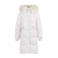 INMAN 茵曼 女士中长款羽绒服 1814354 S 梨花杏