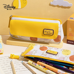 Disney 迪士尼 笔袋大容量小学生专用卡通简约双层文具盒创意个性网红笔盒收纳袋可爱儿童男童文具袋铅笔袋女生公主