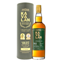 Kavalan 噶玛兰 经典独奏波本桶 单一麦芽威士忌 500ml