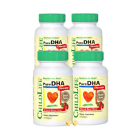 CHILDLIFE 儿童小金珠DHA 90粒*4瓶