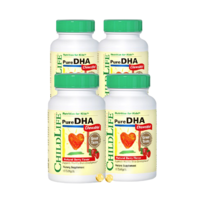 CHILDLIFE 童年时光ChildLife小金珠DHA*4儿童宝宝专用鱼油补脑美国