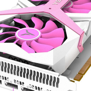 yeston 盈通 RX 5700 XT 8G 游戏高手 樱瞳限量版 显卡 8GB 白色