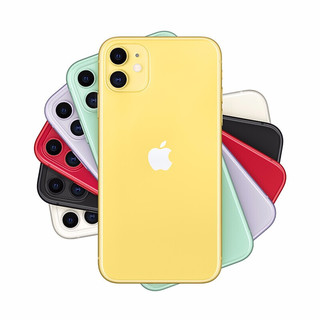 Apple 苹果 iPhone 11系列 A2223 4G手机 64GB 黄色