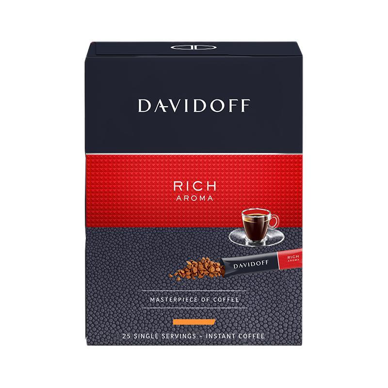 DAVIDOFF 大卫杜夫 rich 香浓型 速溶咖啡粉 1.8g*25条