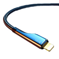 第一卫 DIVI 旋风 Lightning 3A 数据线 编织 1.2m 黑色