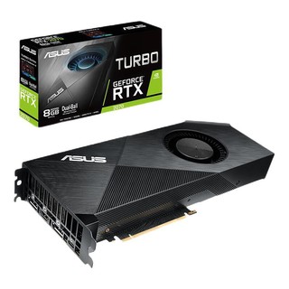 ASUS 华硕 TURBO-GeForce RTX 2070-8G 显卡 8GB 黑色