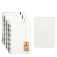 M&G 晨光 简系列 PP线圈本 方格款 A5 白色 4本装