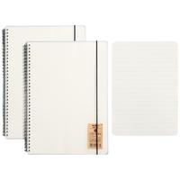 M&G 晨光 简系列 PP线圈本 横线款 A4 白色 2本装