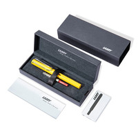 LAMY 凌美 钢笔 Safari狩猎系列 E188 黄色 F尖 欧版礼盒装