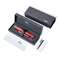 LAMY 凌美 钢笔 Safari狩猎系列 E188 红色 EF尖 欧版礼盒装