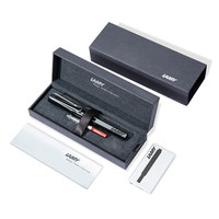 LAMY 凌美 钢笔 Safari狩猎系列 E188 亮黑色 EF尖 欧版礼盒装