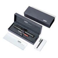 LAMY 凌美 钢笔 Safari狩猎系列 E188 磨砂黑 EF尖 欧版礼盒装