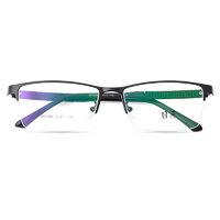 目匠 SG5206 经典黑TR合金眼镜框+1.61折射率 防蓝光镜片