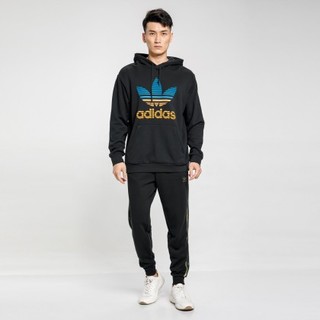 adidas ORIGINALS TREF OMBRE HD 男子运动卫衣 GP0158 黑色 M