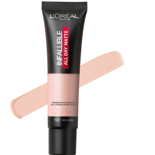 L'OREAL PARIS 巴黎欧莱雅 恒放溢彩哑光持色粉底液 #102 35ml